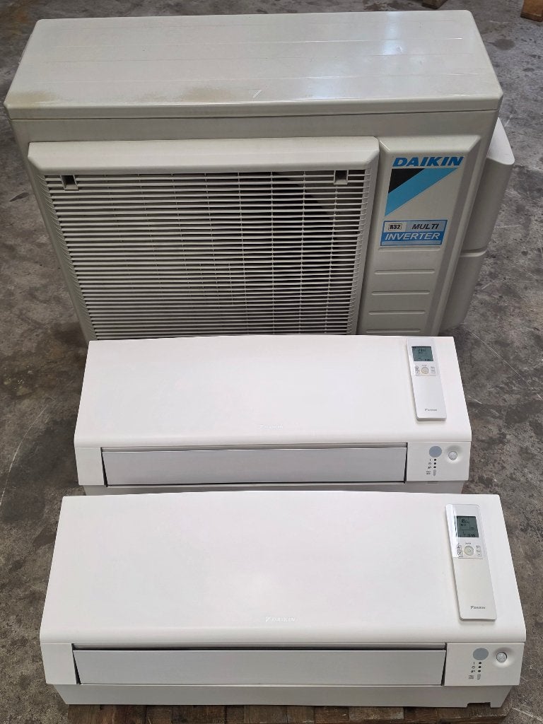 Refurbished 2x wand airco Daikin Multi Inverter Wifi 6,8 kW