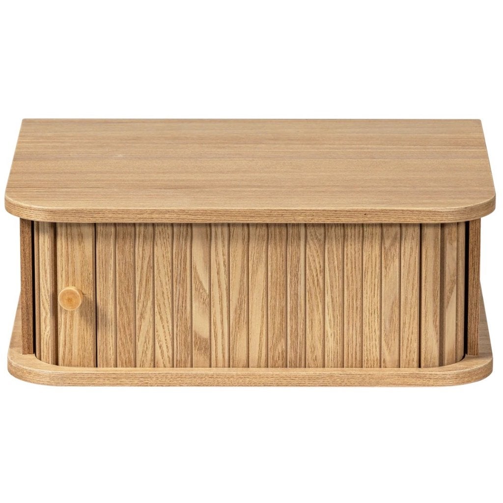 Woood Jena hangend nachtkastje hout naturel | Van €60, nu, Minder dan 45 cm, Nieuw, Ophalen of Verzenden, Woood