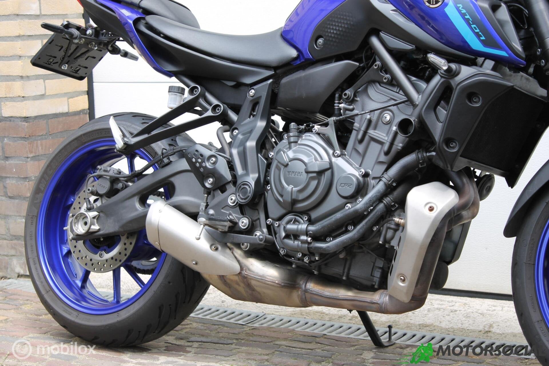 Yamaha MT-07 ABS 2022 met 13265km ook geschikt voor A2!, Bedrijf, Onbekend, Meer dan 35 kW, Toermotor
