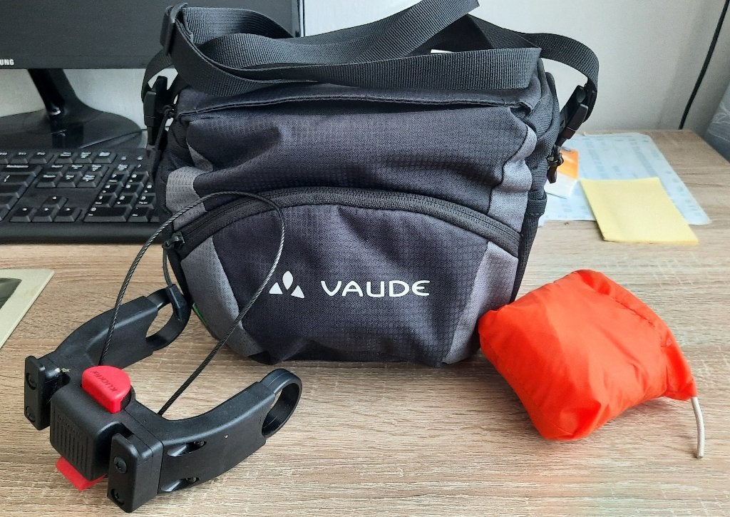 Stuurtas met klicksysteem, Ophalen, Gebruikt, Vaude