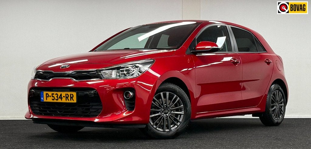 Kia Rio 1.0 TGDI DynamicLine*100PK*Navi*Camera*Carplay*, Auto's, Kia, Bedrijf, Te koop, Rio, ABS, Achteruitrijcamera, Airbags