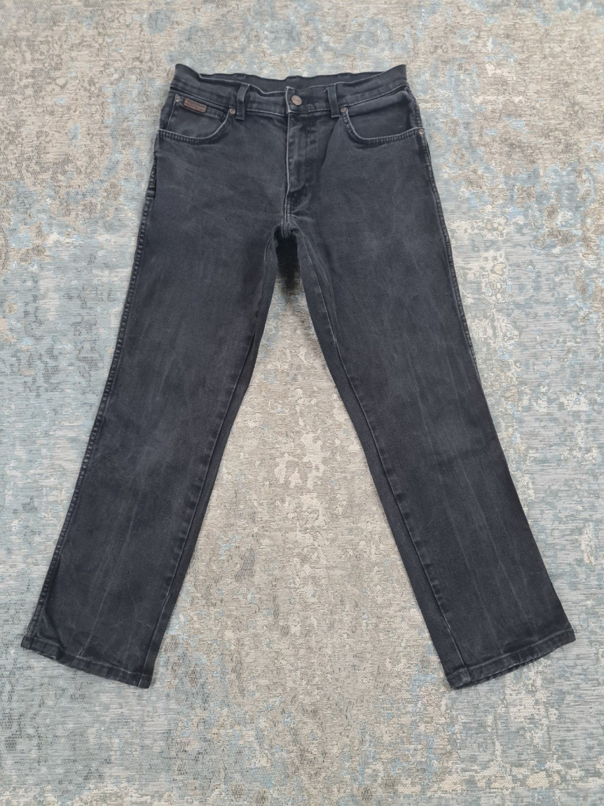 Wrangler TEXAS STRETCH W30 L30 Straight STRETCH Bronno3030, https://eu.wrangler.com/nl-nl/contact-us.html, Zwart, Wrangler, Ophalen of Verzenden