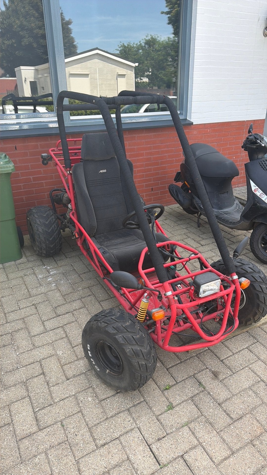 Adly moto buggy GEEN kenteken Schadevoertuig, Ophalen, Gebruikt