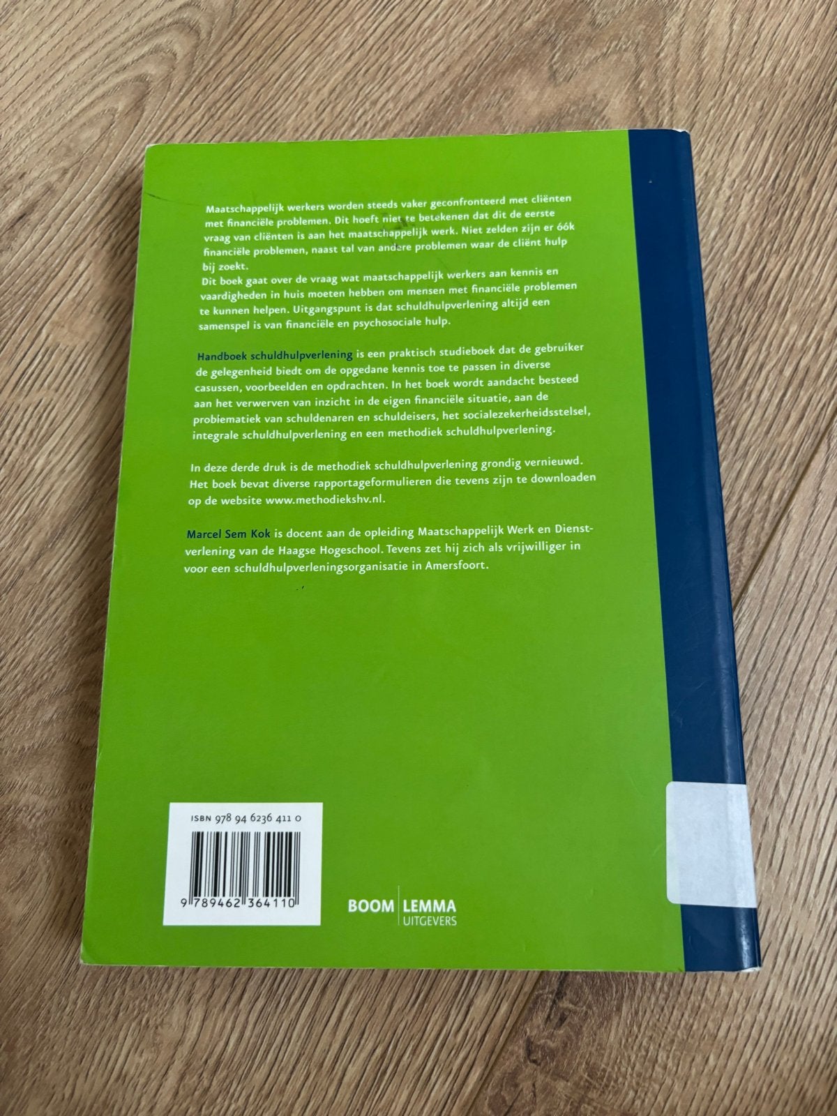 Handboek Schuldhulpverlening - Marcel Sem Kok (3e druk), Ophalen of Verzenden, Gamma, Zo goed als nieuw, HBO