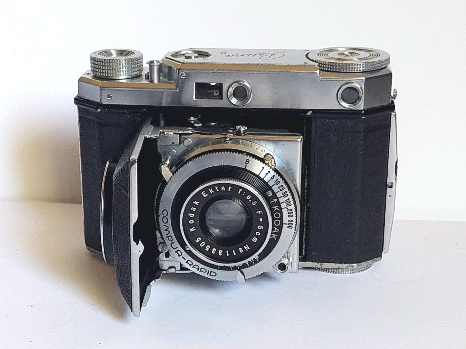 Kodak Retina II, model 142 met Ektar lens, Ophalen of Verzenden, Gebruikt, Compact, Kodak