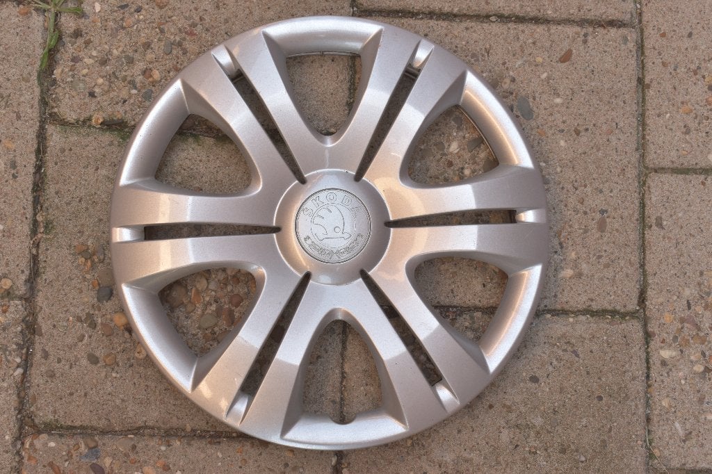 1 losse originele wieldop Skoda Fabia 15 inch (Model 1), Ophalen of Verzenden, Gebruikt