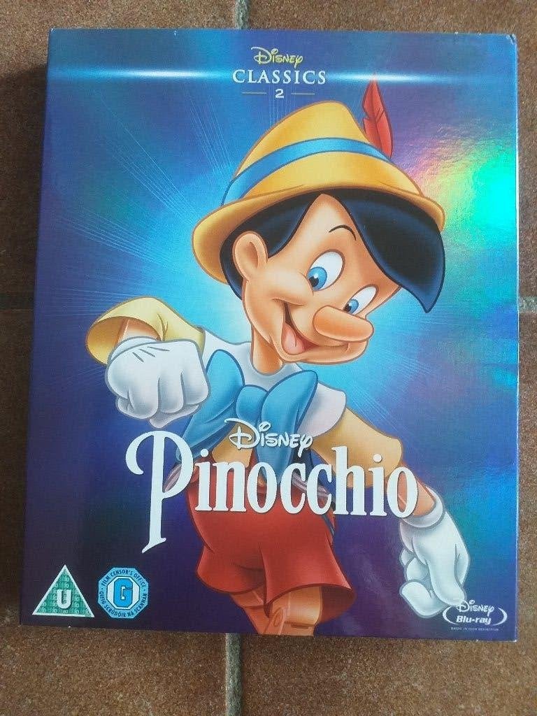 Pinocchio Limited Edition Artwork Sleeve Bluray, Cd's en Dvd's, Blu-ray, Ophalen of Verzenden, Zo goed als nieuw, Tekenfilms en Animatie