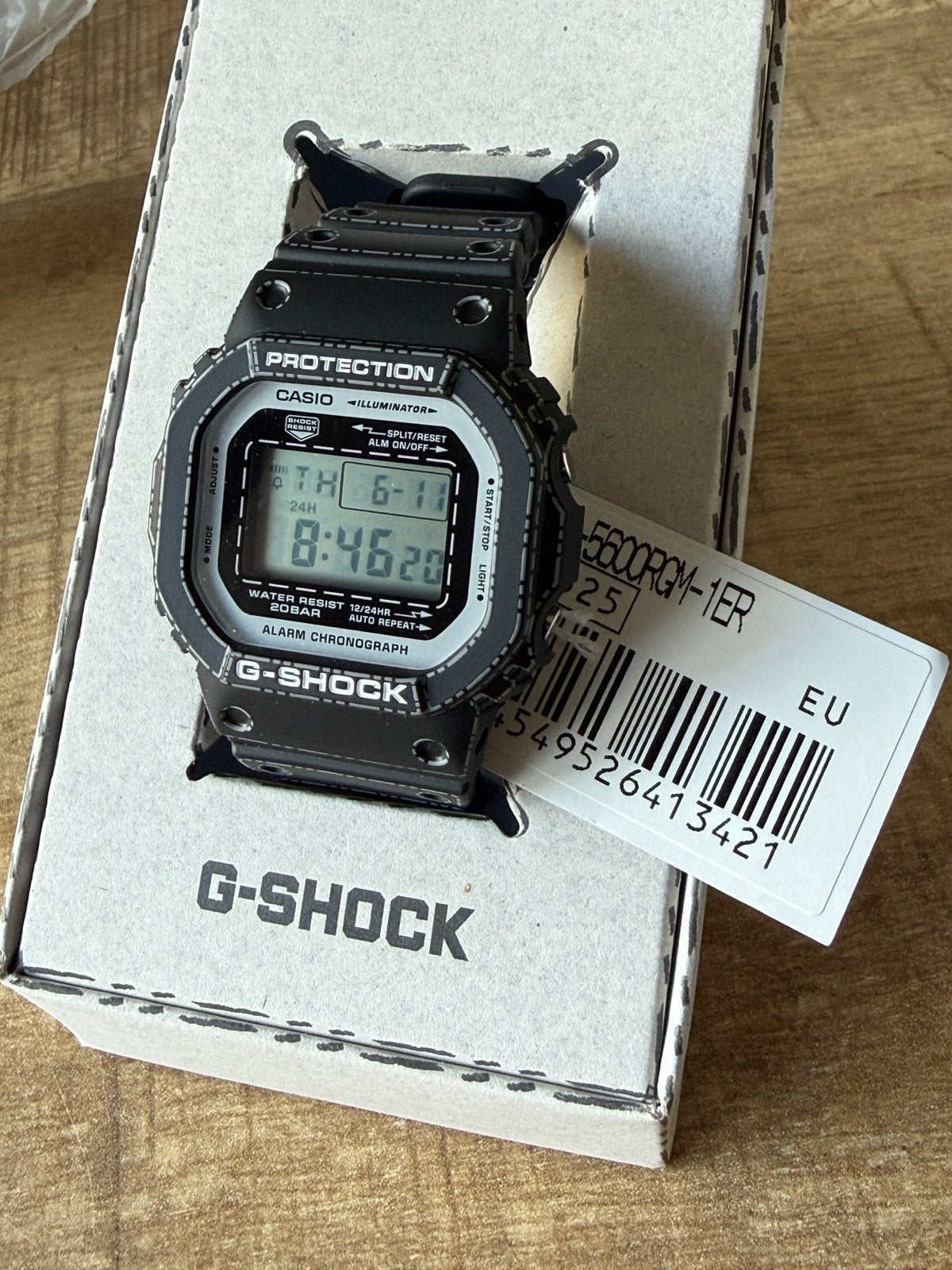 Casio G-Shock DW-5600RGM-1ER  Nieuw!!, Casio, Kunststof, Polshorloge, Nieuw