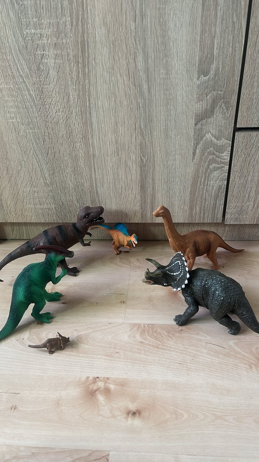 Dinosaurus speelgoed set - Zo goed als nieuw, Ophalen of Verzenden, Zo goed als nieuw, Jongen of Meisje