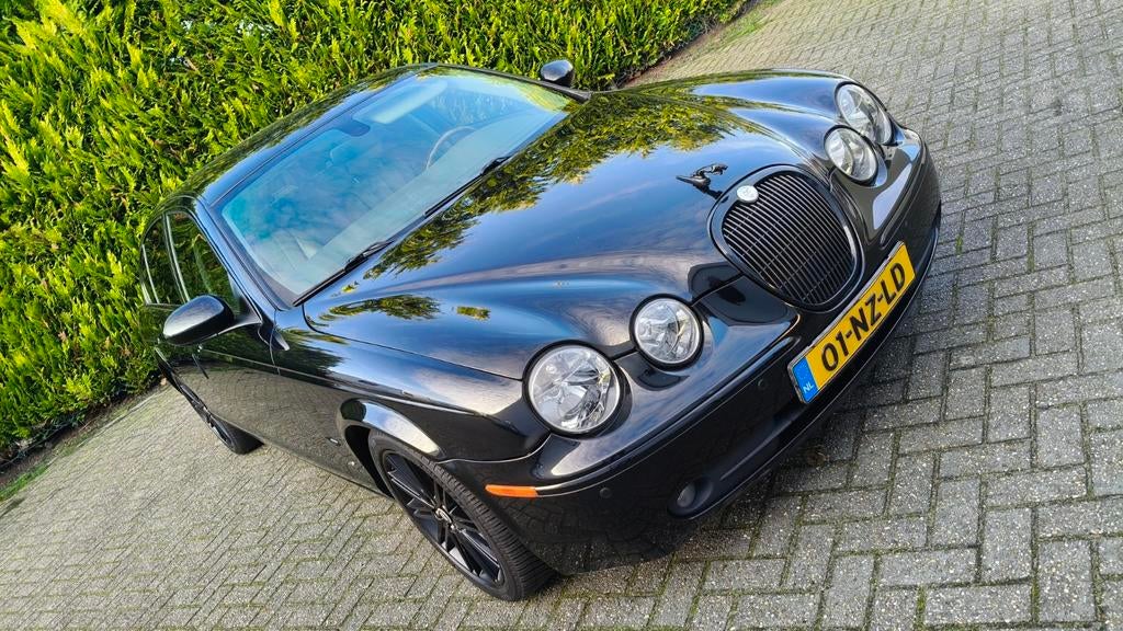 Jaguar S-Type 3.0 V6 Sport AUT 2004 Zwart in prijs verlaagd, Auto's, Jaguar, Automaat, 238 pk, Achterwielaandrijving, Beige