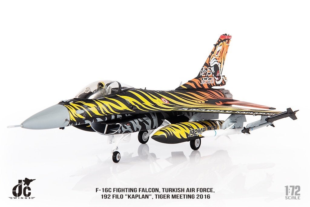 F-16C Fighting Falcon 192 Filo Turkish Air Force JC Wings, Glow2B Germany GmbH Erlenbacher Str. 3 shop@glow2b.de, Schaalmodel