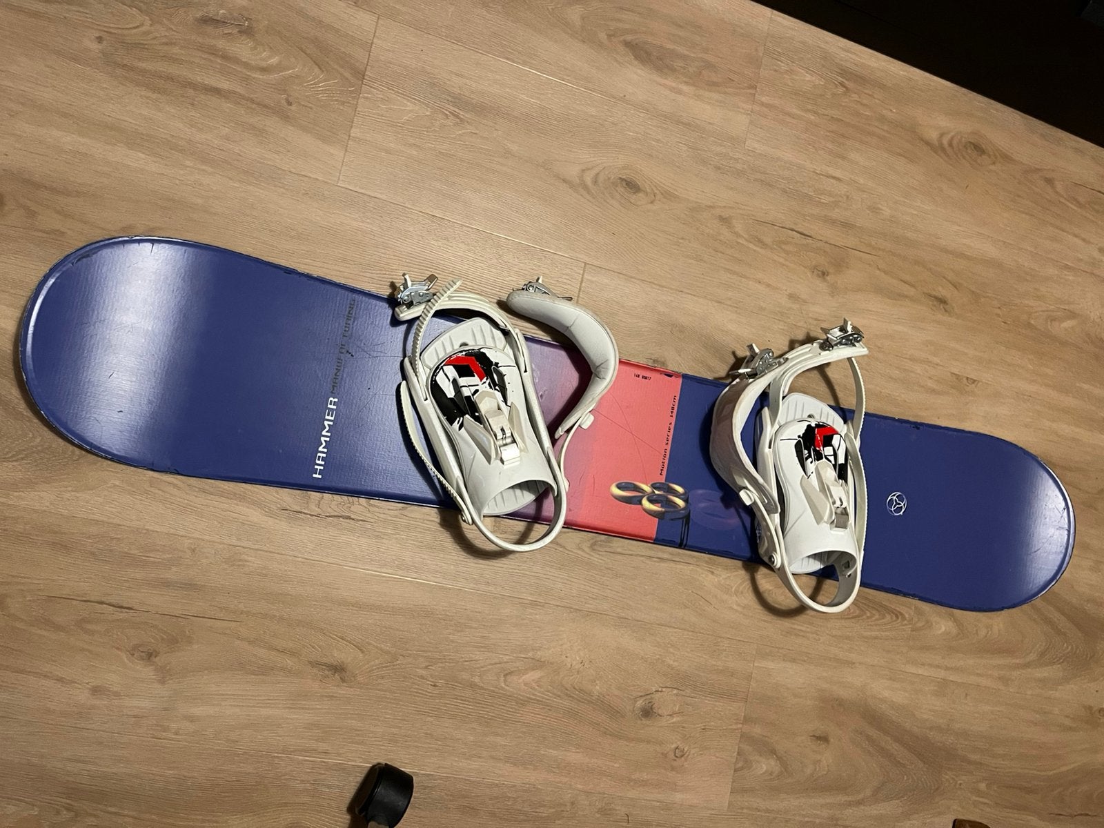 Snowboard – Hammer (148 cm) met goede bindingen, Ophalen, Gebruikt, Board