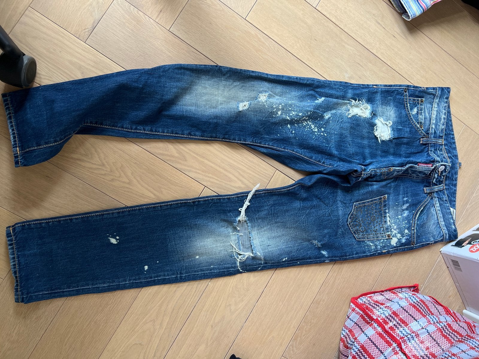Dsquared2 Cool Guy Jeans - Maat 46, Ophalen of Verzenden, Gedragen, Blauw, W32 (confectie 46) of kleiner