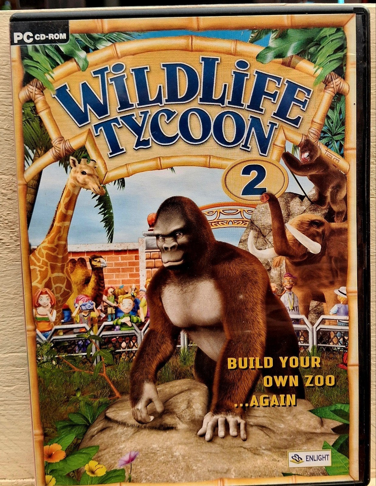 Wildlife Tycoon 2 (Zoo Empire) - PC CD-ROM Dierentuin, Spelcomputers en Games, Gebruikt, 1 speler, Ophalen of Verzenden, Vanaf 3 jaar