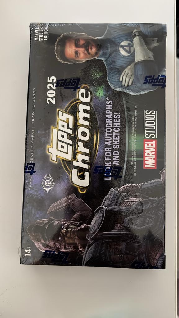 Topps Chrome Marvel Studios 2025 Boosterbox Nieuw  Verzamelkaartspellen  | Overige  Marktplaats