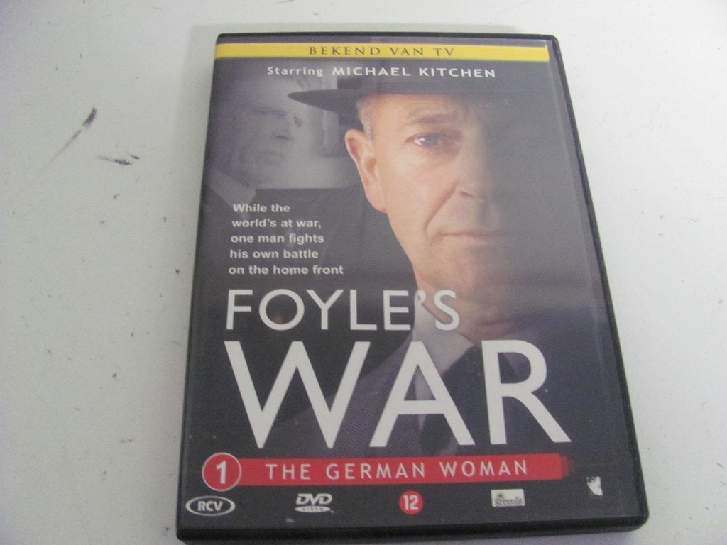 FOYLE'S WAR  deel 1 the german woman 4 dvd's, Engels, Seizoen 1, Nederlands, Ophalen of Verzenden