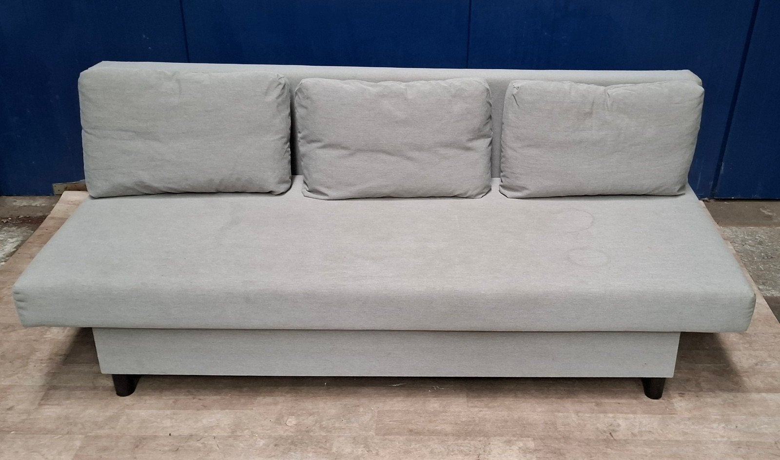 Ikea Alvdalen slaapbank met opbergruimte, Huis en Inrichting, Ophalen, Gebruikt, Tweepersoons, Overige maten