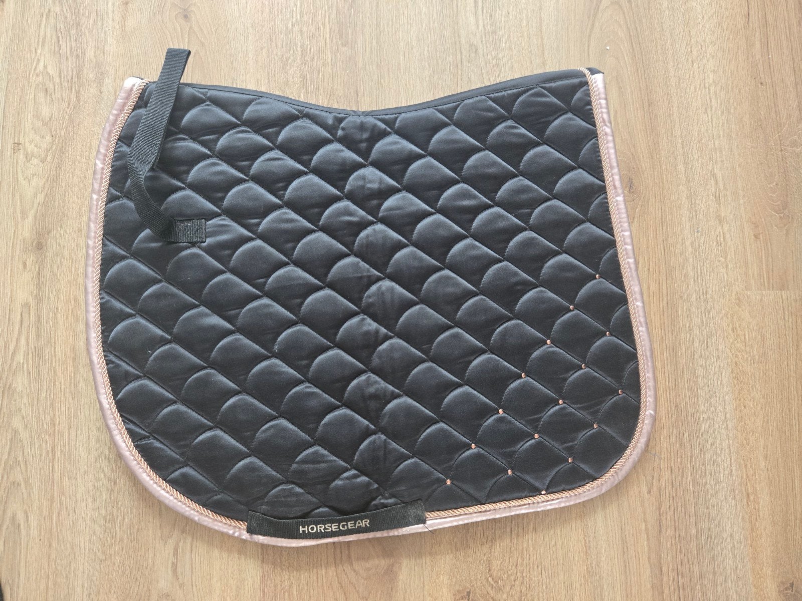 Zwart Horsegear dekje, Horsegear, Dressuurdekje, Zwart, Full (L)