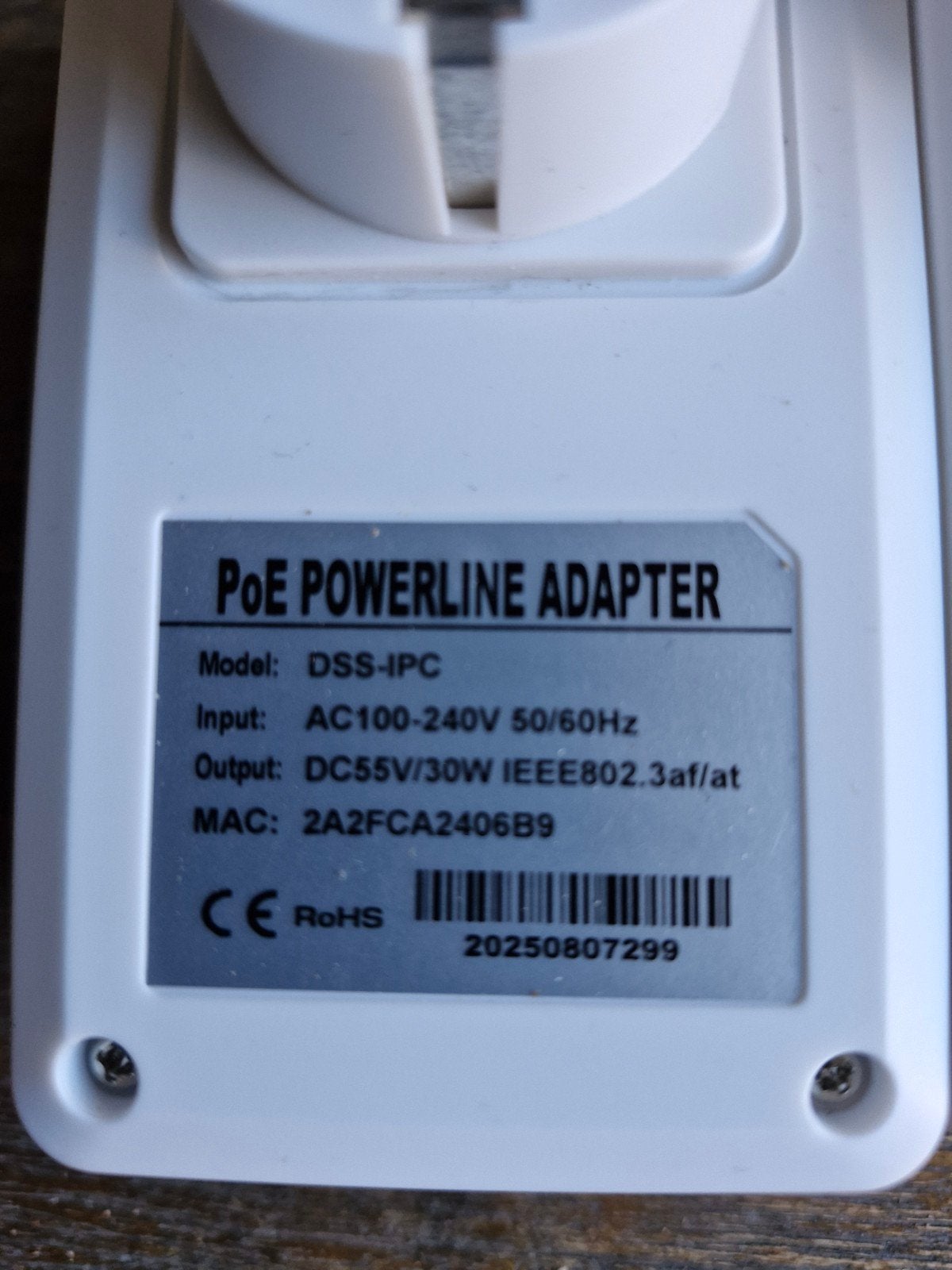 5x PoE Powerline Adapter DSS-IPC - 30W IEEE802.3af/at, Ophalen of Verzenden, Gebruikt, Onbekend