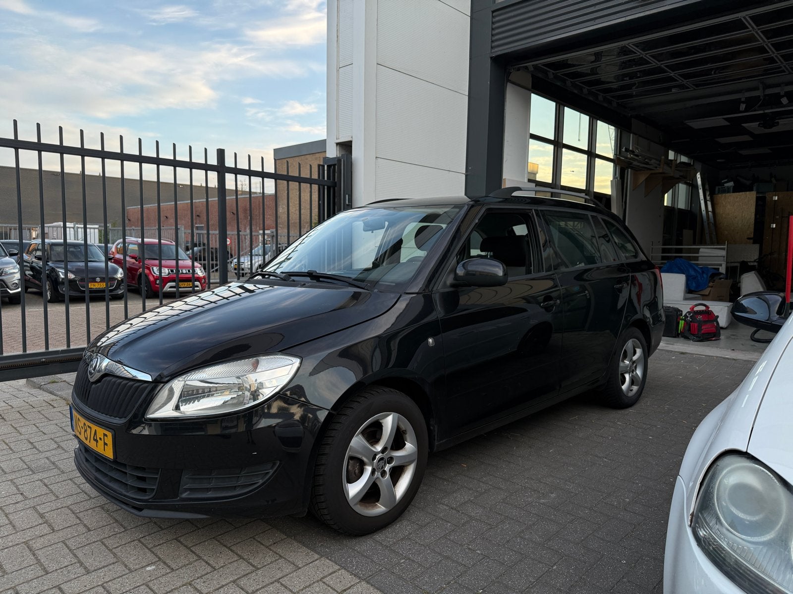 Skoda Fabia 1.2 TDI 55KW Greenline Combi 2014 Zwart, Auto's, Skoda, Particulier, Fabia, ABS, Airbags, Alarm, Android Auto, Apple Carplay