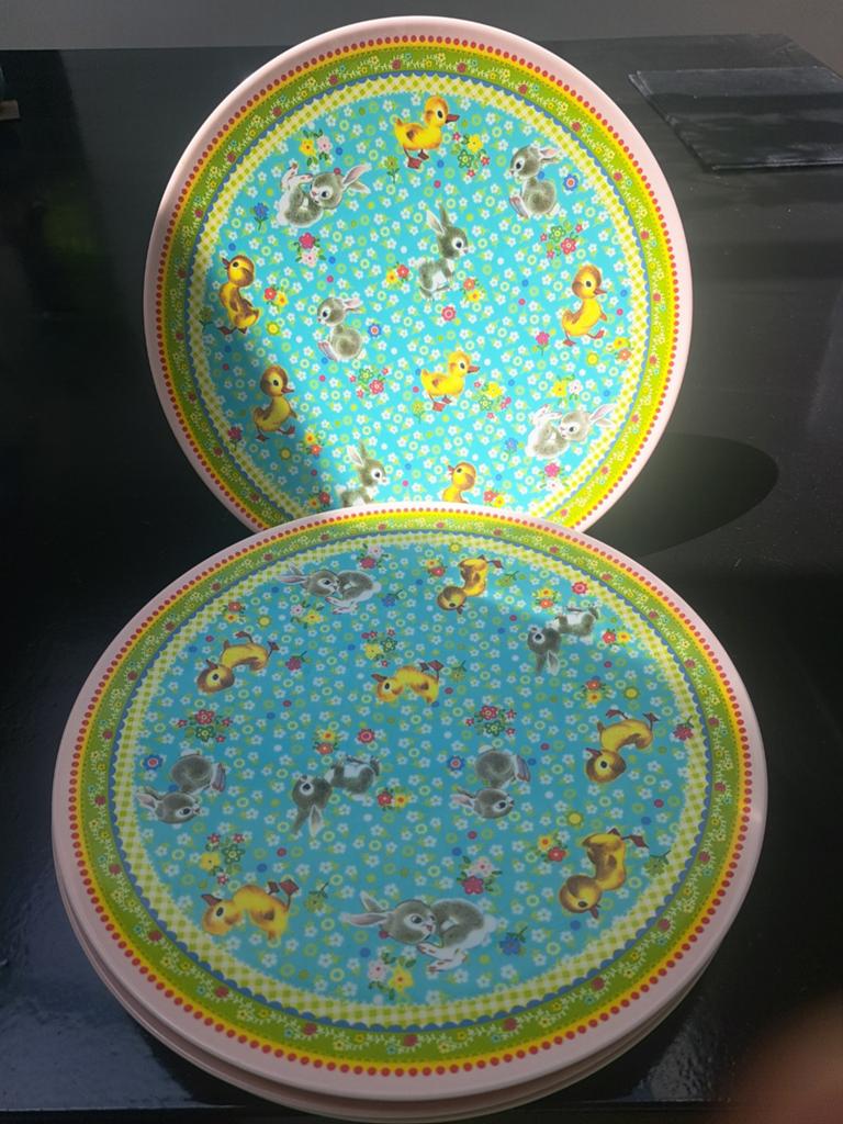 Leuke servies borden Pasen, Ophalen, Overige stijlen, Bord(en)
