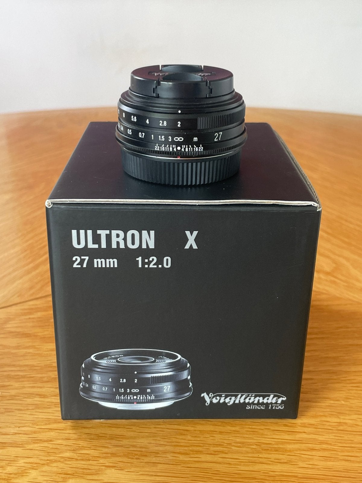 Voigtlander Ultron X 27mm Fuji X-Mount, Verzenden, Zo goed als nieuw, Standaardlens