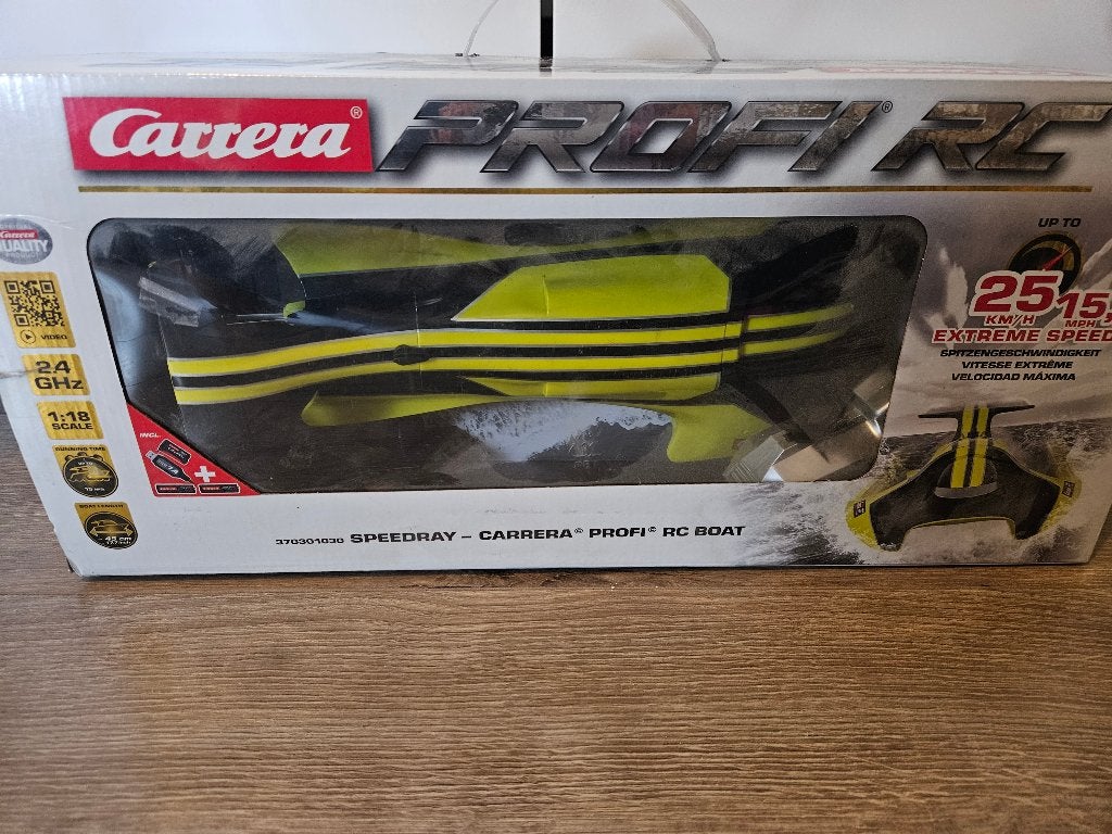 Carrera bestuurbaar bootje, Ophalen, Gebruikt, Onderdelen, Carrera