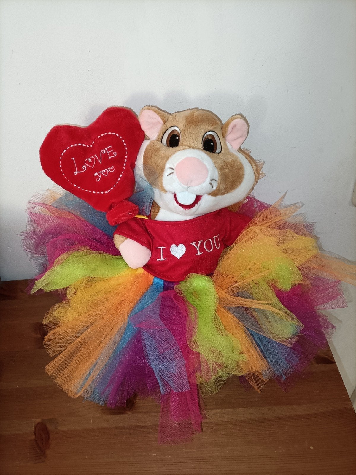 Valentijnsdag hamster Valentine Valentijn, Kinderen en Baby's, Ophalen of Verzenden, Zo goed als nieuw, Overige typen