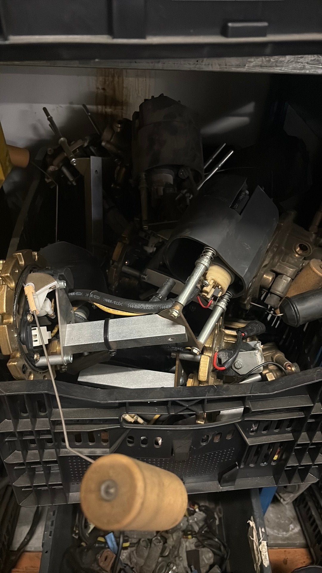 Diverse lpg pompen, Ophalen