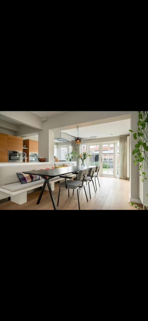Luxe leef keuken met eiland Kvik incl eetbank en kussens, Huis en Inrichting, Keuken | Complete keukens, Ophalen, Wit, Overige typen