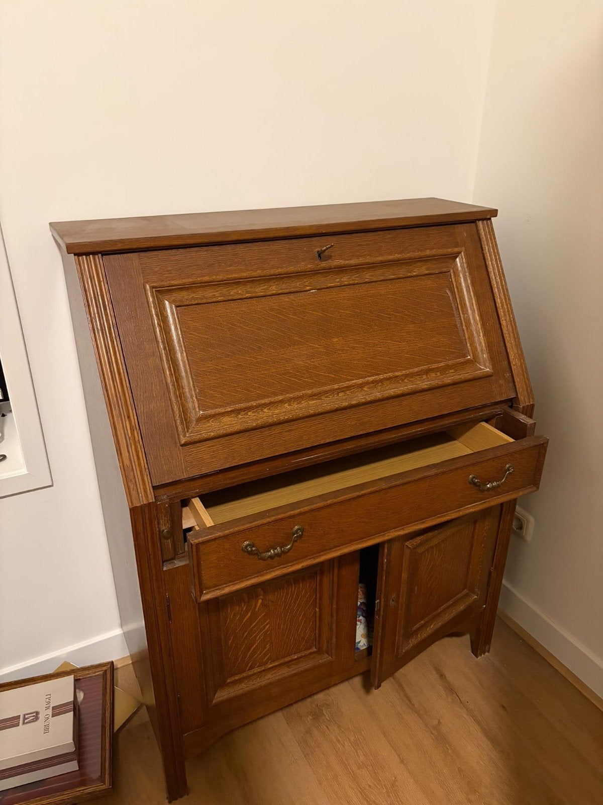 Ouderwetse Secretaire, Huis en Inrichting, Ophalen, Gebruikt