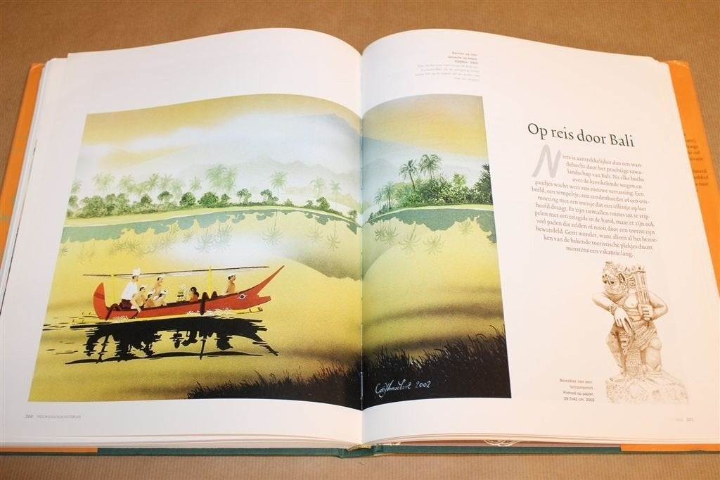 Indonesisch Schetsboek — Java en Bali in Gouaches, Boeken, Ophalen of Verzenden, Zo goed als nieuw