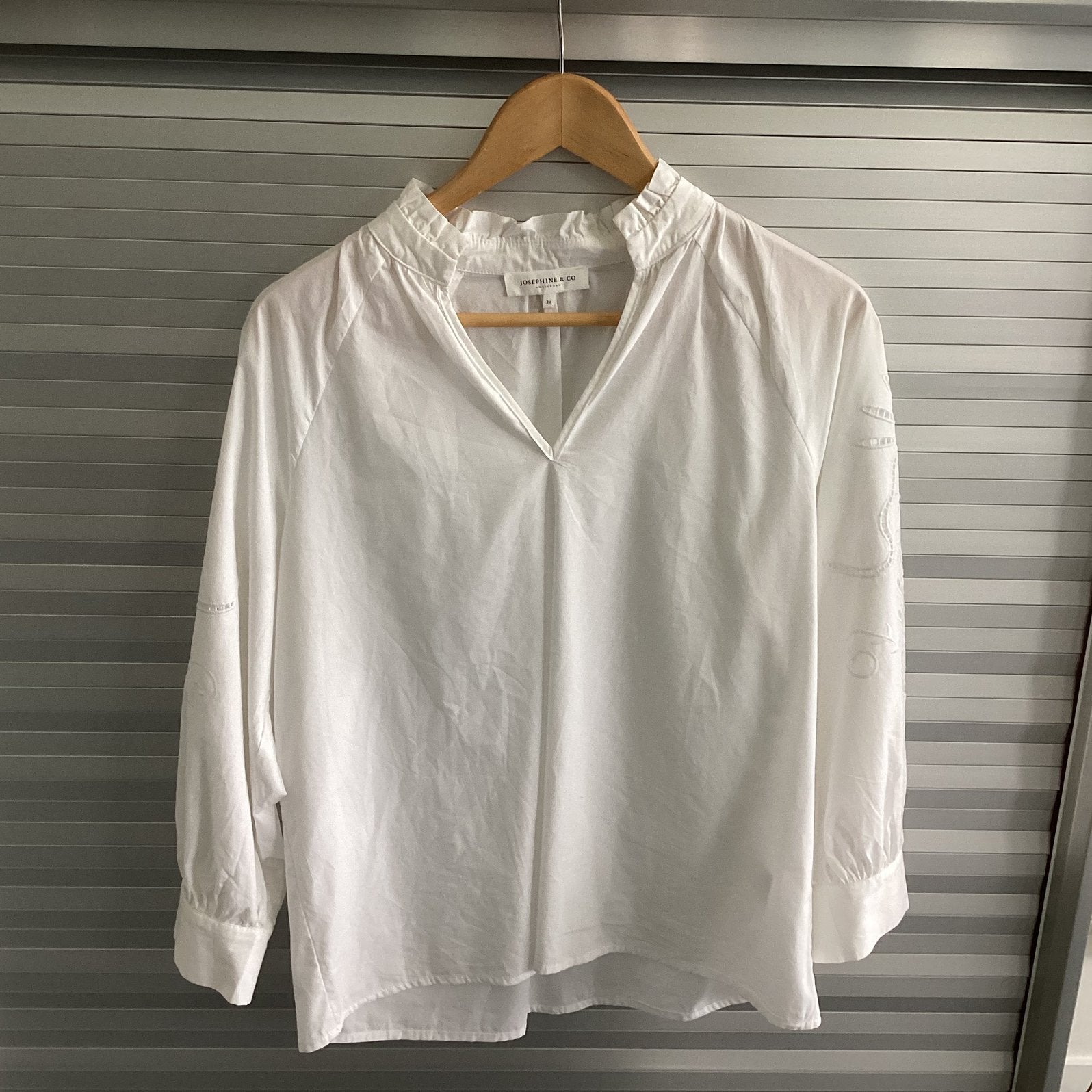 Josephine & co blouse maat 36, Ophalen of Verzenden, Zo goed als nieuw, Maat 36 (S), Wit