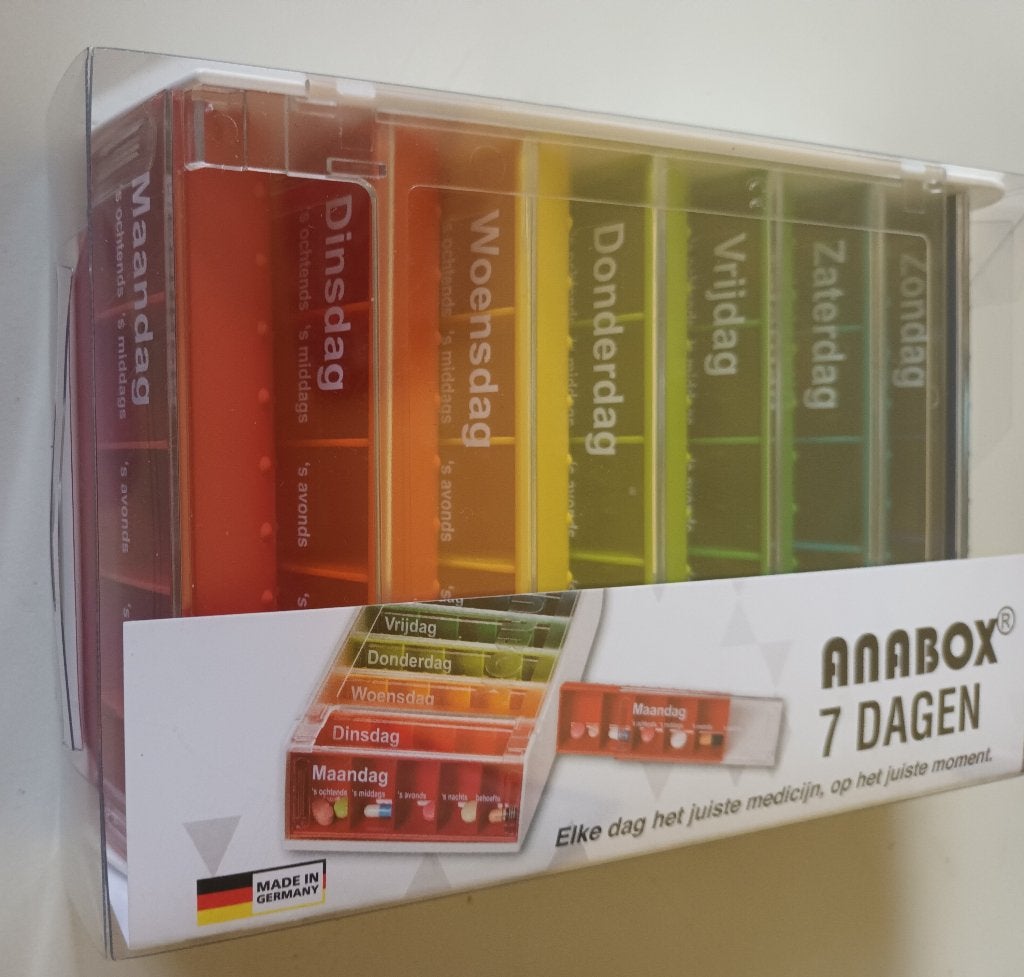 ANABOX medicijndoos// NIEUW!!, Diversen, Ophalen of Verzenden, Nieuw