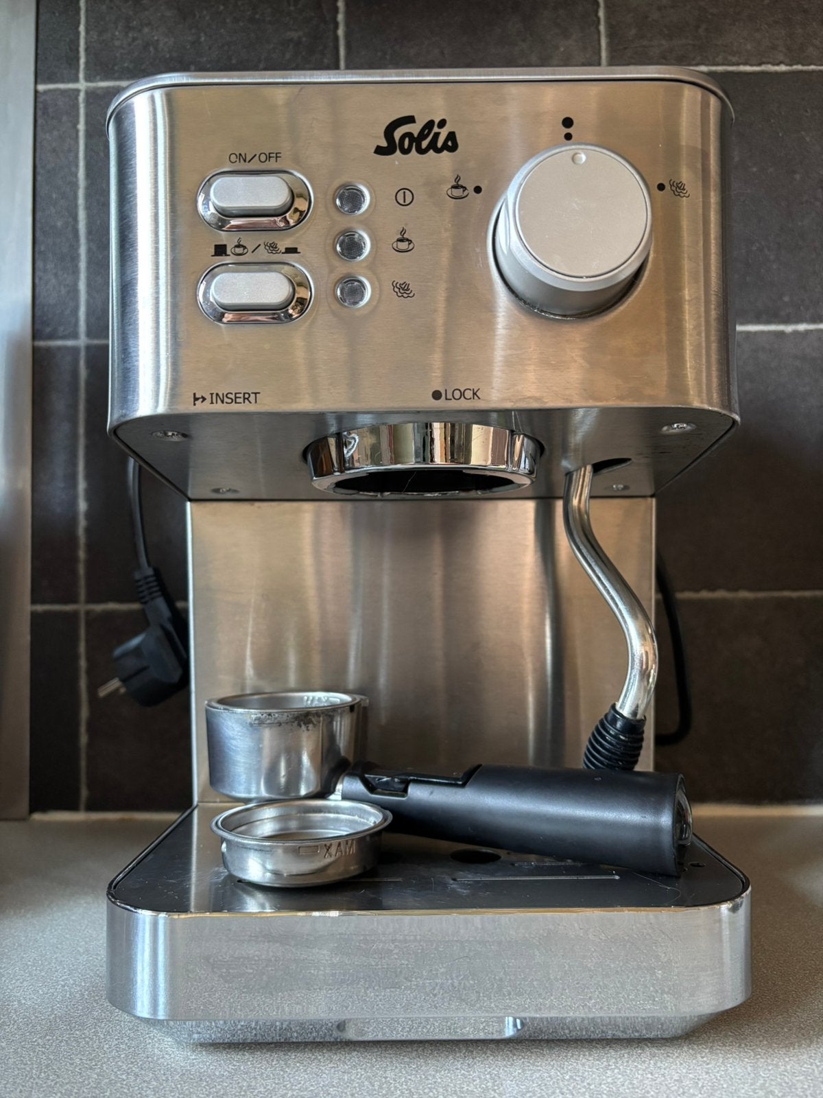 Solis Primaroma 1010, Espresso apparaat, Gemalen koffie, Zo goed als nieuw, 2 tot 4 kopjes