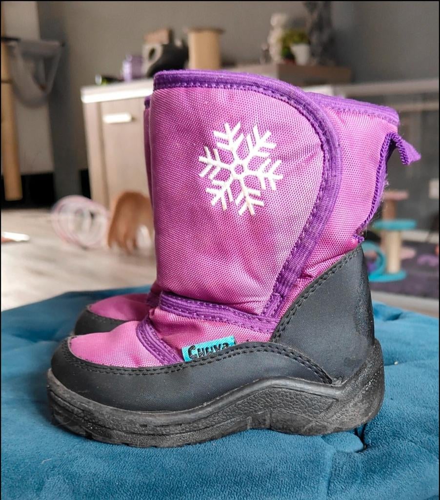 Zwart Paarse Chuva kinder snowboots maat 24, Kinderen en Baby's, Kinderkleding | Schoenen en Sokken, Ophalen of Verzenden, Meisje