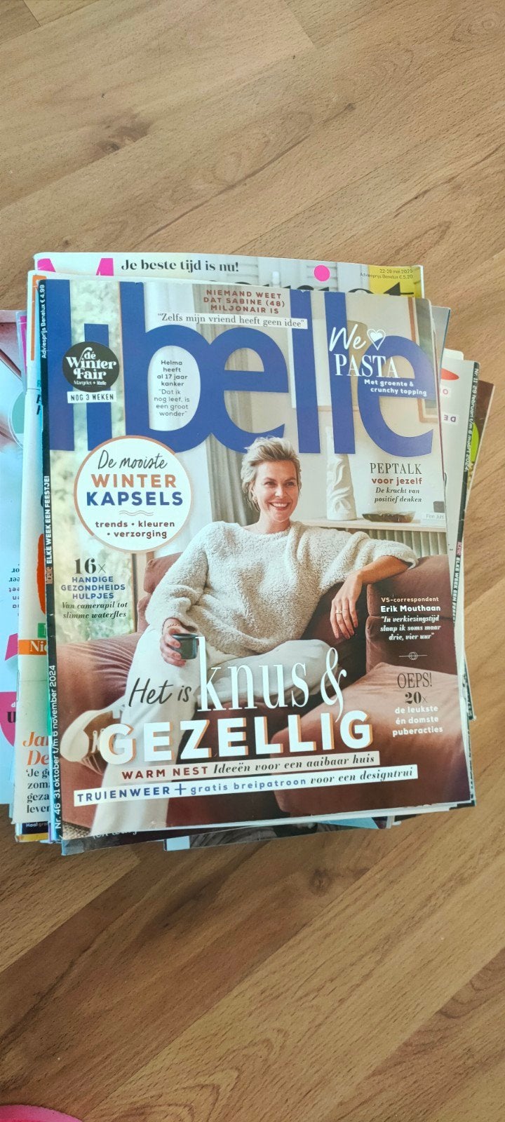 Stapel Libelle en Margriet tijdschriften, Ophalen, Gelezen, Damesbladen