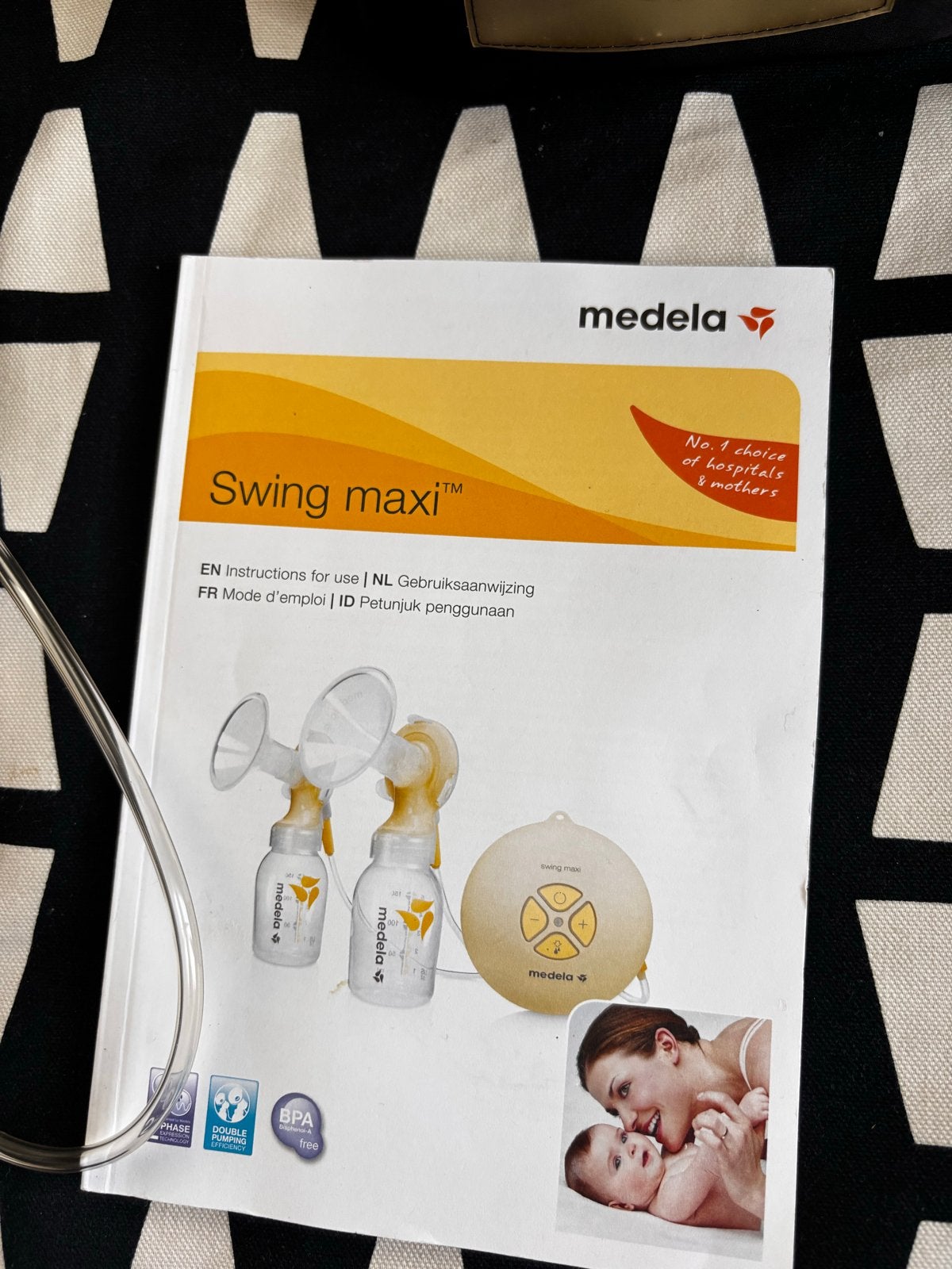 Medela Swing Maxi set met veel extra's, Ophalen, Gebruikt, Dubbelzijdig, Medela
