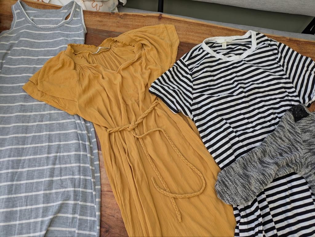 Zwangerschap jurkjes set, Kleding | Dames, Positiekleding, Ophalen of Verzenden, Maat 36 (S), Gedragen, Jurk