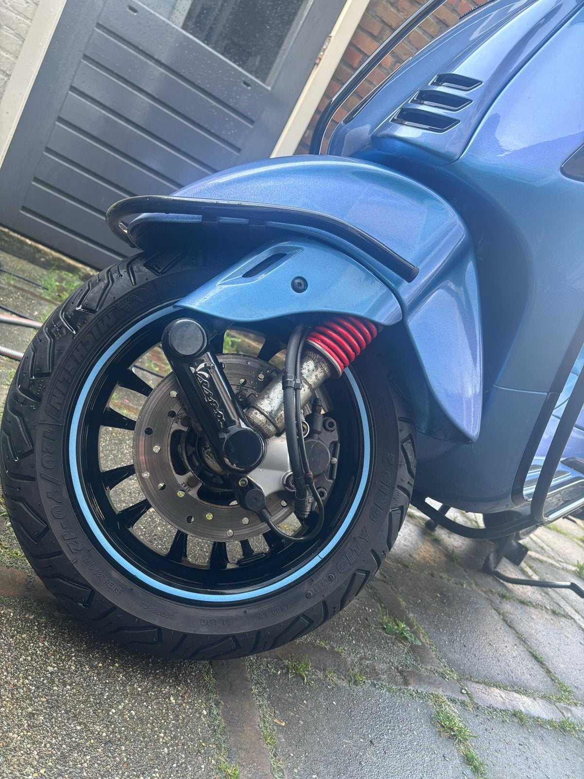 Vespa Sprint 4T - 2018 - Unieke kleur - Full option, Fietsen en Brommers, Ophalen, Gebruikt, Overige modellen, Maximaal 45 km/u