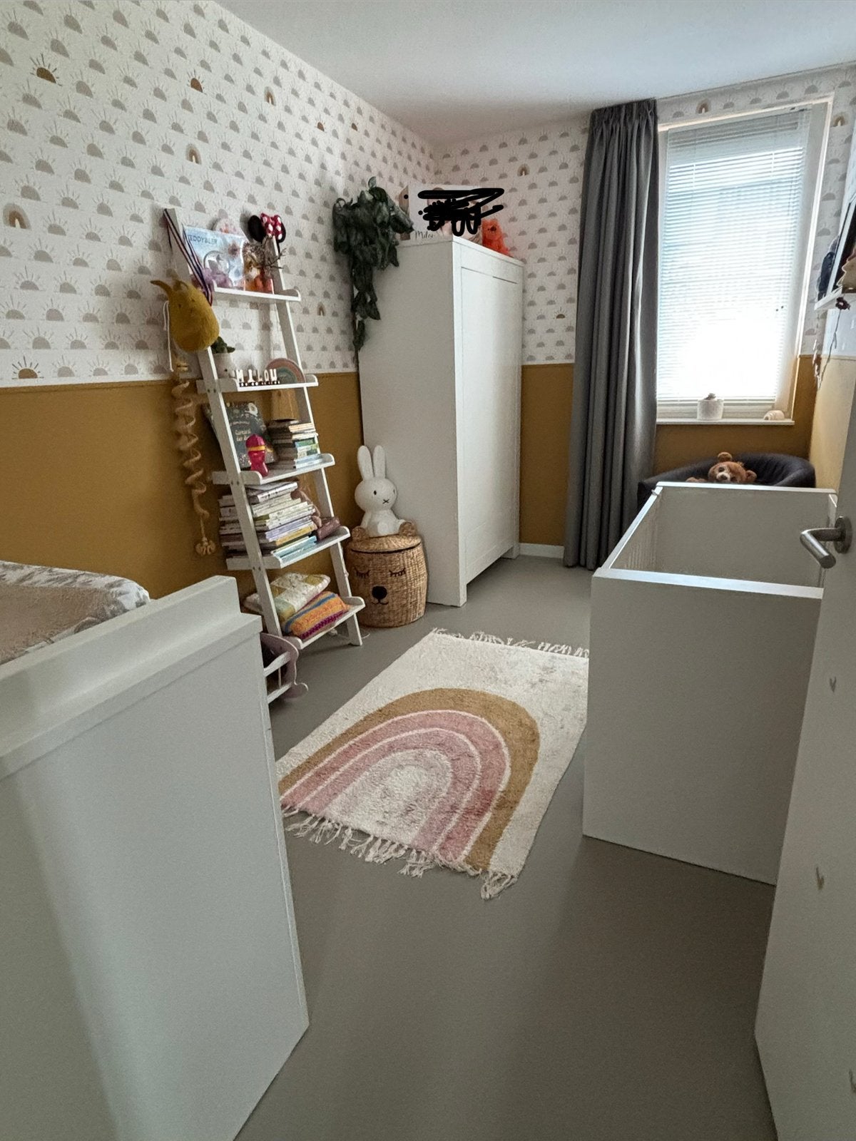 Compele babykamer kidsmill alaska wit, Ophalen, Gebruikt, Jongetje of Meisje