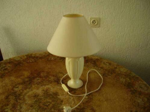 tafellamp lamp aardewerk schemerlamp licht woonkamer sfeer, Ophalen of Verzenden, Zo goed als nieuw, Overige materialen