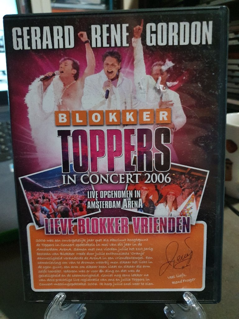 Toppers Blokker - Gerard, Rene, Gordon (2 DVD) 2006, Cd's en Dvd's, Alle leeftijden, Ophalen, Zo goed als nieuw