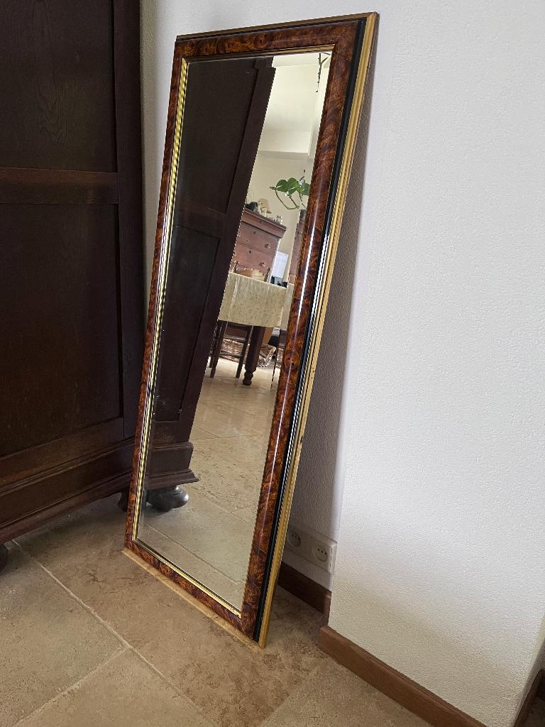 Spiegel rechthoekig, Huis en Inrichting, Woonaccessoires | Spiegels, Ophalen, Minder dan 50 cm, Gebruikt, 100 tot 150 cm