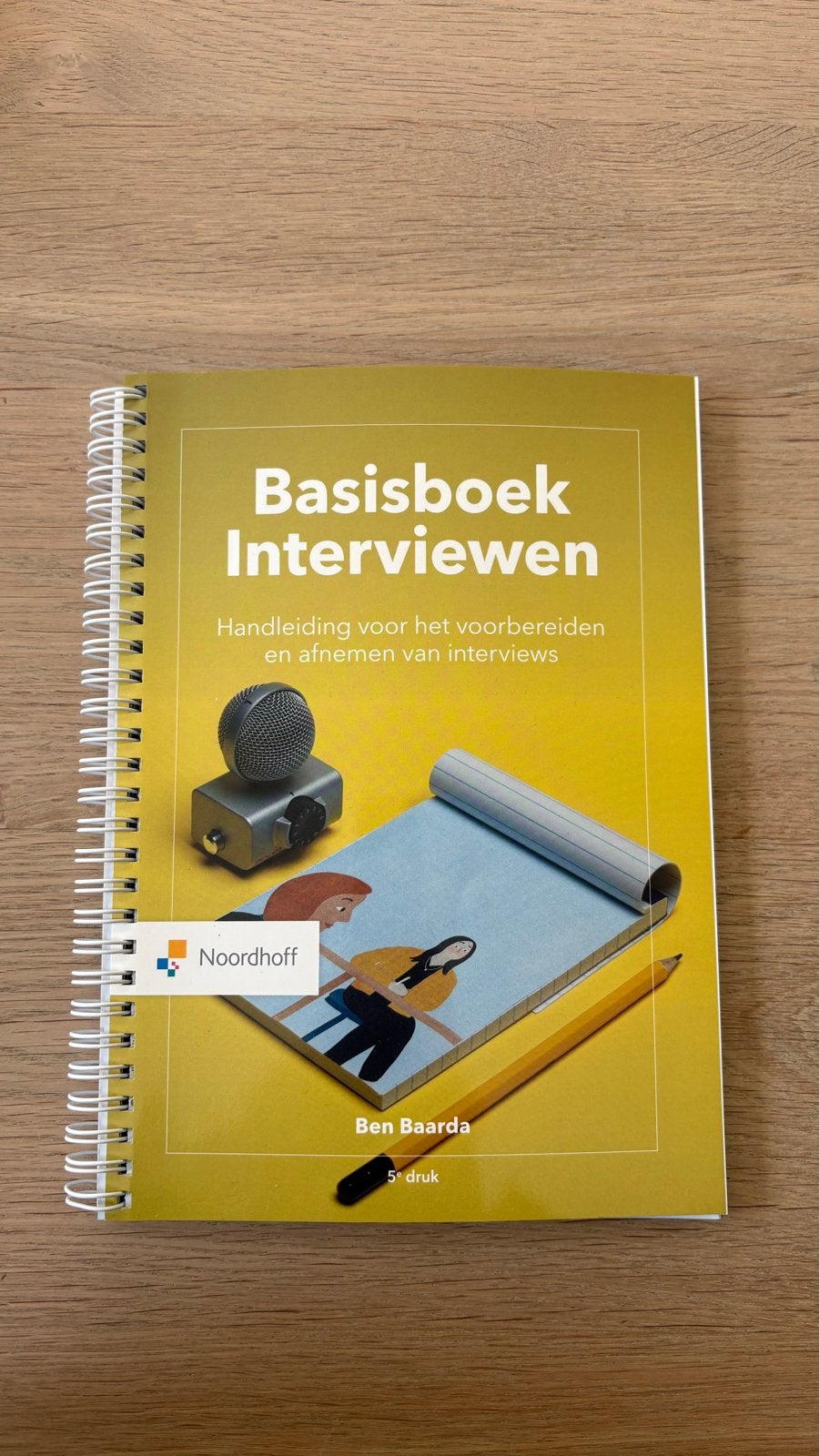 Basisboek Interviewen - Ben Baarda (5e druk), Ophalen of Verzenden, Gamma, Zo goed als nieuw, WO