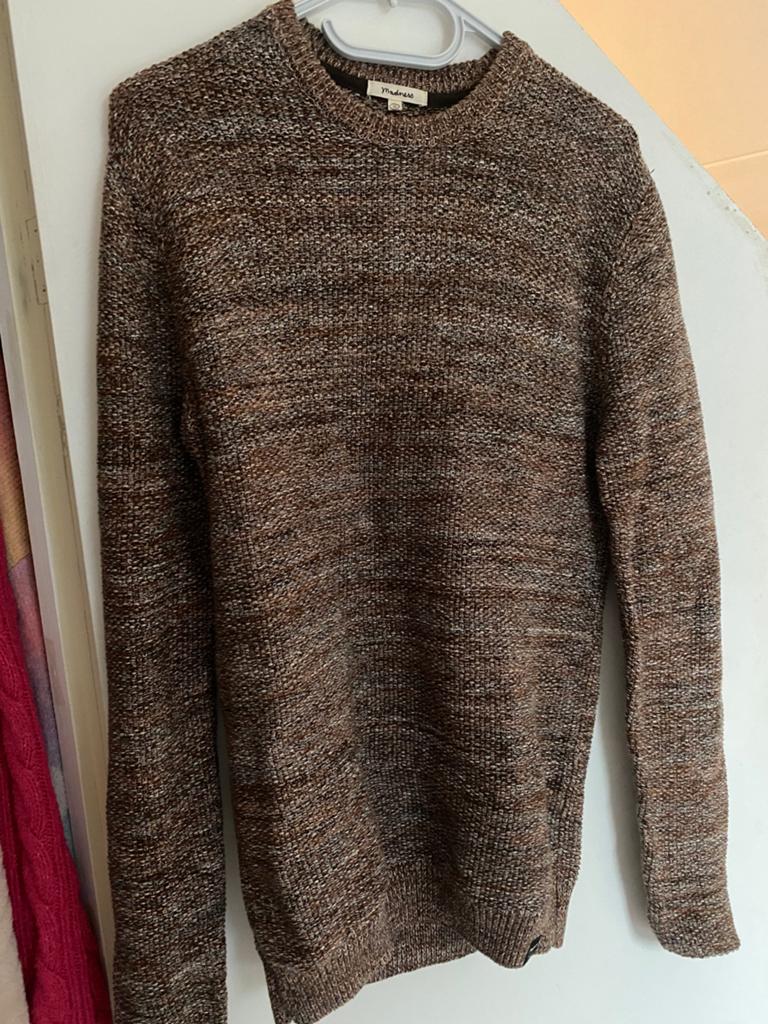 Madness heren trui maat s, Kleding | Heren, Ophalen of Verzenden, Zo goed als nieuw, Maat 46 (S) of kleiner, Bruin