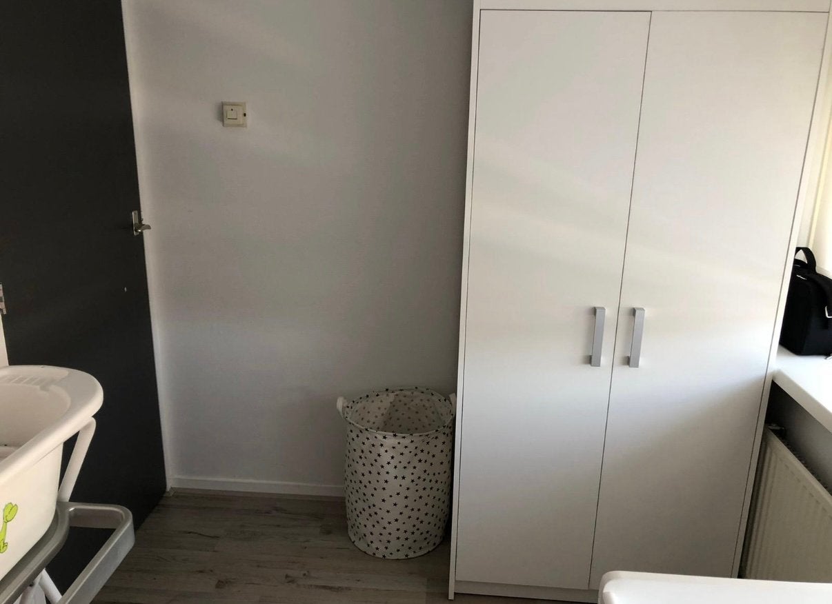 Babydump Kledingkast Ralph - Wit (85x50x180 cm), Ophalen, Gebruikt, Kast, 50 tot 70 cm