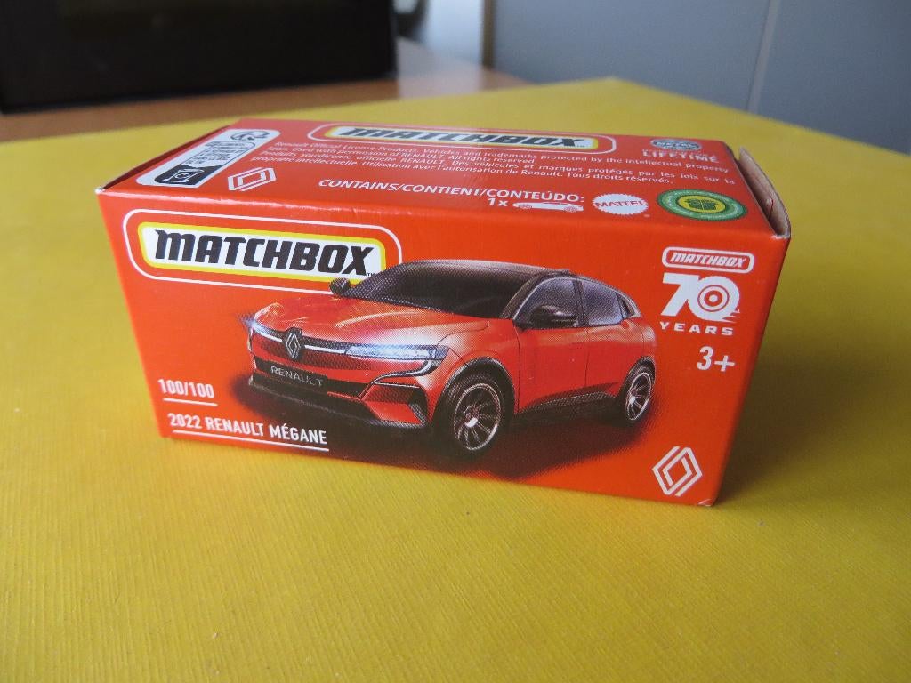 Matchbox Renault Megane 2022, Ophalen of Verzenden, Nieuw, Auto