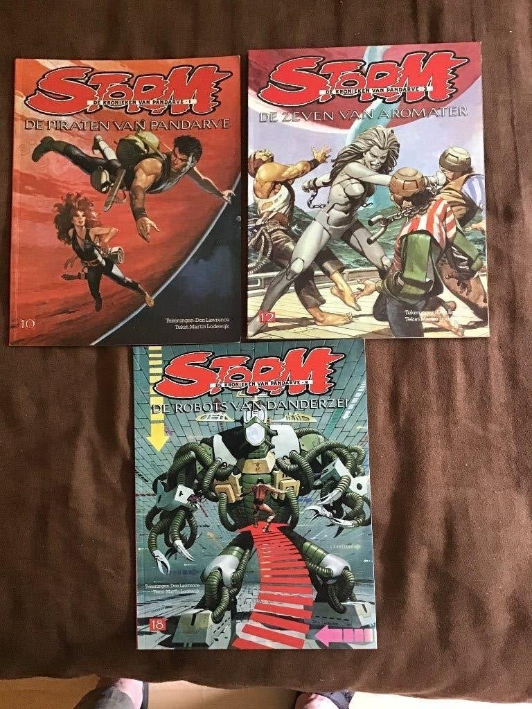 3 delen Storm door Don Lawrence, Meerdere stripboeken, Ophalen of Verzenden, Gelezen