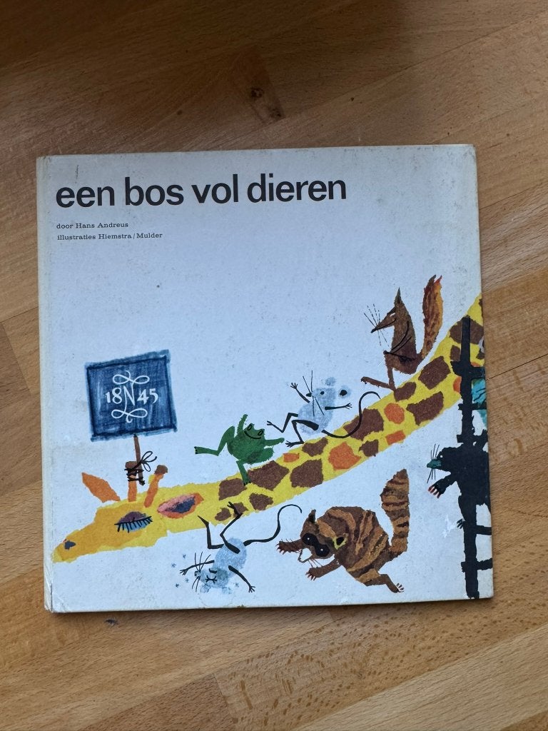 Verzekeringshistorie: boekje "Bos vol dieren" (ca. 1965), Verzenden, Hans Andreus